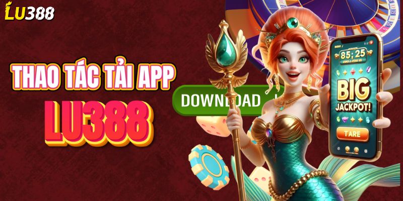 Thao tác tải app LU388
