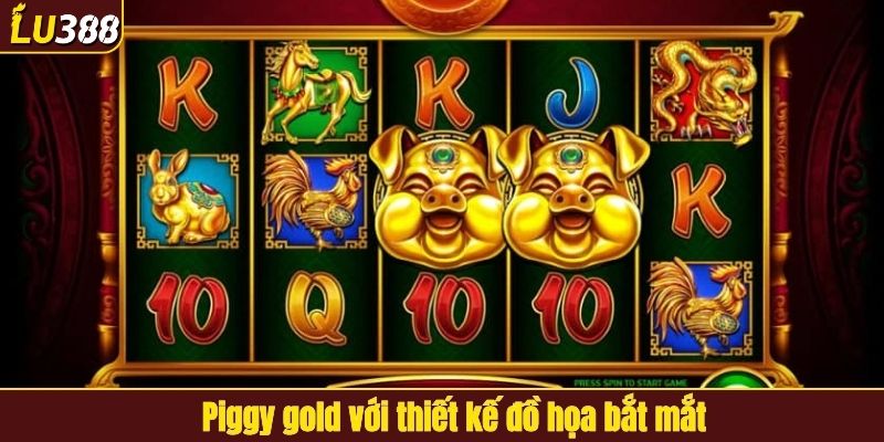 Piggy Gold với thiết kế đồ họa bắt mắt